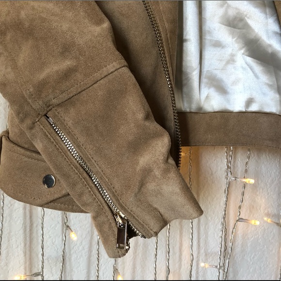H&M Tan Suede Jacket - Picture 6 of 6